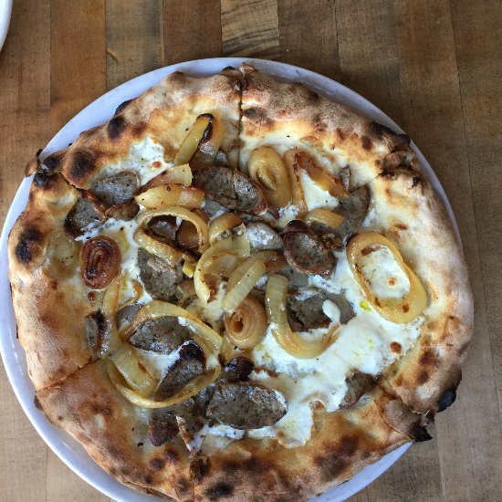 Pizzeria Bianco signature dishes The Wiseguy Pizza White PizzaFennel SausageClassic Margarita Pizza